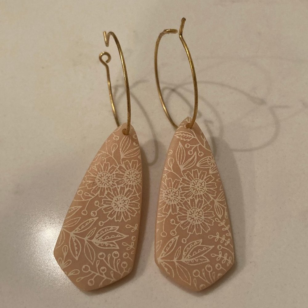 Lightweight Floral Earrings